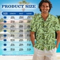 thumbnail image 4 of Psesaysky Green Pickles Print Midi Dress for Women Summer Sleeveless Tank Sundress and Aloha Shirts for Men Husband and Wife Matching Clothes Couple Party Vacation Outfits, 4 of 7