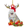 thumbnail image 1 of Christmas Dog Decorations Pendant Hanging Ornament Gift Party For  Tree Unique Design Multicolor Pendants 6Pcs, 1 of 12