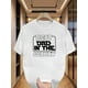 thumbnail image 1 of Men'S "Best Dad in the Galaxy" Graphic T-Shirt - White Casual Short Sleeve Crewneck with Bold Black Lettering, Perfect for Summer, Everyday Tshirt | Fun Dad Shirt | Cotton Fabric, 1 of 6