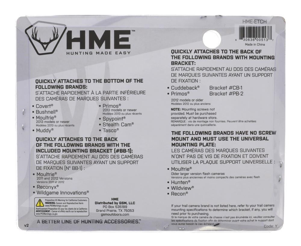 HME Easy Mount Trail Camera Holder