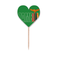 thumbnail image 1 of Zambia Country Flag Name Art Deco  Fashion Toothpick Flags Heart Lable Cupcake Picks, 1 of 3