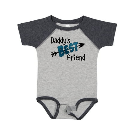 

Inktastic Daddy s Best Friend- Arrow and Plaid Letters Gift Baby Boy or Baby Girl Bodysuit