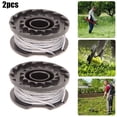 thumbnail image 1 of Lefu 2XSpool Trimmer Strimmer Line for Ryobi + Plus 18v OLT1832 RLT183220 1825M13, 1 of 6