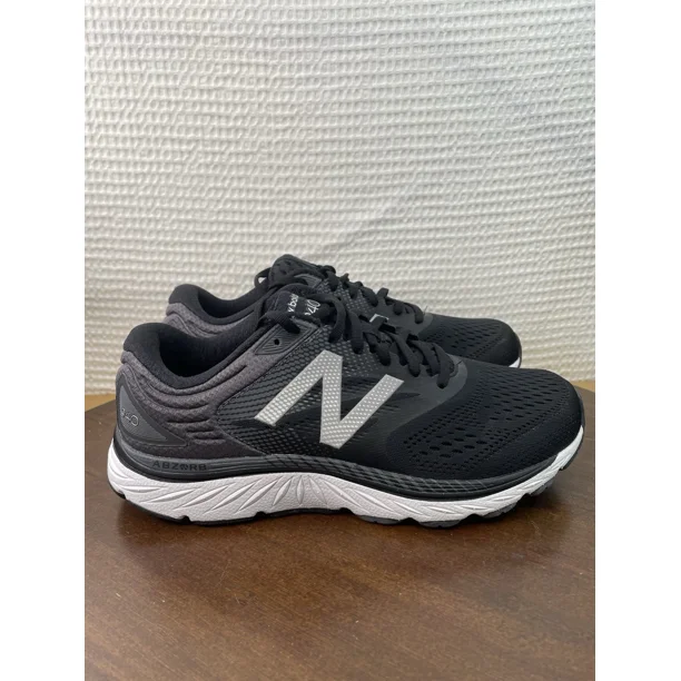New Balance 940 Men's Size 9 (2E) Black Grey Running Shoes Sneakers (M940KG4)