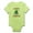 Kiwi, variant on CafePress - Happy Camper Infant Bodysuit - Baby Light Bodysuit, Size Newborn - 24 Months