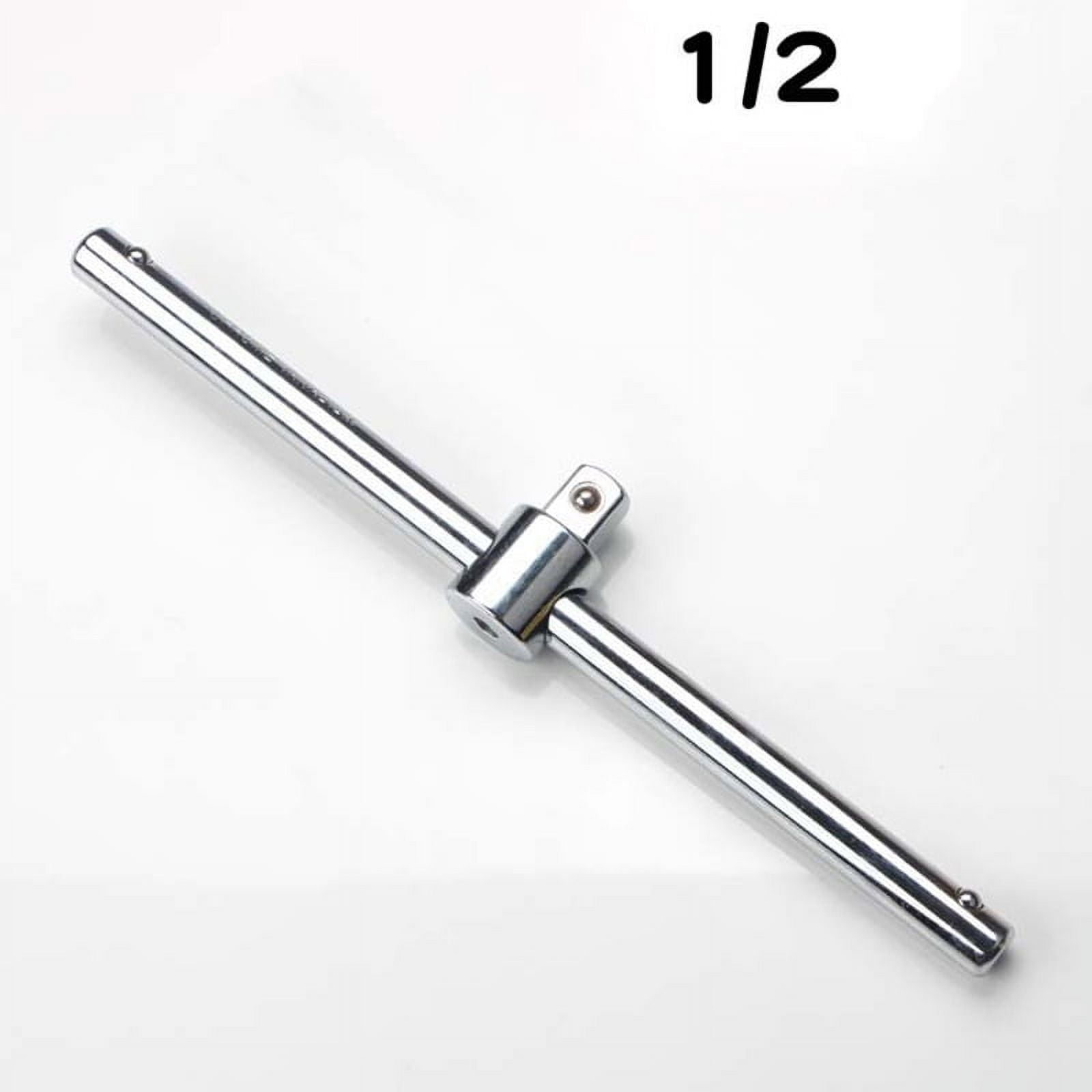 Socket Wrench T handle Socket Extension Sliding Bar Connection 1 4