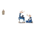 thumbnail image 1 of Estatua católica de resina de ciervo, figura decorativa, escultura realista, detalle coleccionable, ideal para el hogar, la oficina, el coche y el jar, 1 of 8