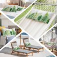 thumbnail image 6 of Spring Leaves Pillow Covers, Linen Long Throw Pillow Case, Pastoral Garden Botanical Gray Wooden Holiday Pillow Protector Decorative Cushion Cover for Living Room/Bedroom 24" x 36", 6 of 8