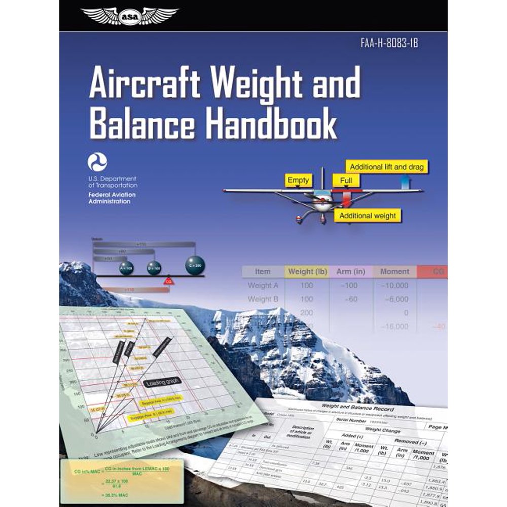 FAA Handbooks Aircraft Weight and Balance Handbook FaaH80831b