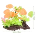 thumbnail image 2 of IFANLANDOR Fish Tank Plants Artificial Tall Grass Shape Aquarium Grass Multi 1 Set, 2 of 5