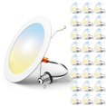 thumbnail image 1 of Luces LED Empotradas FREELICHT 6" 10W 1000LM Regulables Paquete de 24, 1 of 6