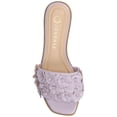 thumbnail image 4 of Journee Women's Azalea Embellished Square Toe Floral Flat, 4 of 9