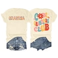 thumbnail image 3 of Womens Casual Summer T Shirts Letter Print Fashion Spring Tops Short Sleeve Crew Neck Basic Tees, 3 of 3