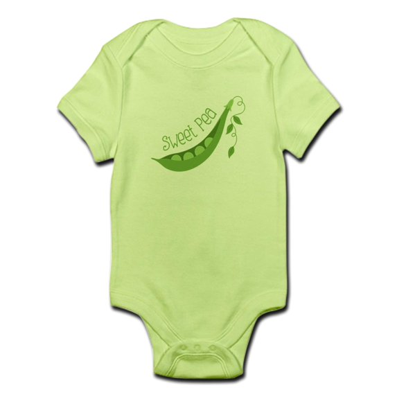 CafePress - Sweet Pea Body Suit - Baby Light Bodysuit