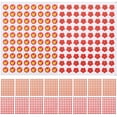 thumbnail image 1 of Shisuyan Autocollants en Forme de Pouce pour Étudiants Rouge Lot de 60, 1 of 9