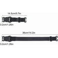 thumbnail image 5 of ABCISI 4PCS Molle Straps, Portable Tactical Molle Backpack Straps, Accessories for Outdoor Camping Hiking Mountaineering (BLACK), 5 of 10