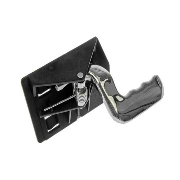 KarParts360 For GMC Sierra 1500 Classic 2007 Interior Door Handle Front OR Rear, Passenger Side | Plastic | Chrome Finish | Clip-on And Screw On Attachment Type | For 15746474CH, 15760298CH