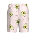 thumbnail image 5 of Gaeub Avocado Doing Sport Yoga Printed Men's Short Pajama Pants, Lightweight Lounge & Sleep Bottoms Keep You Cool - Medium, 5 of 9
