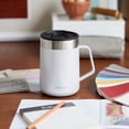 thumbnail image 3 of Contigo Streeterville Stainless Steel Mug with Splash-Proof Lid, 14 oz (414 ml), Vacuum-Insulated Tumbler with Handle for Coffee & Tea, Salt, 3 of 9