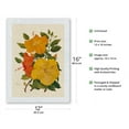 thumbnail image 2 of Hawaiian Hibiscus - Honolulu Hawaii USA - Vintage Botanical Illustration by Dorothy Falcon Platt c.1950 - Japanese Unryu Rice Paper Art Print (Unframed) 12 x 16 in, 2 of 4