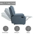 thumbnail image 6 of Spirit up Art 31.1" Wide Fabric Manual Standard Recliner in Gray, 6 of 9