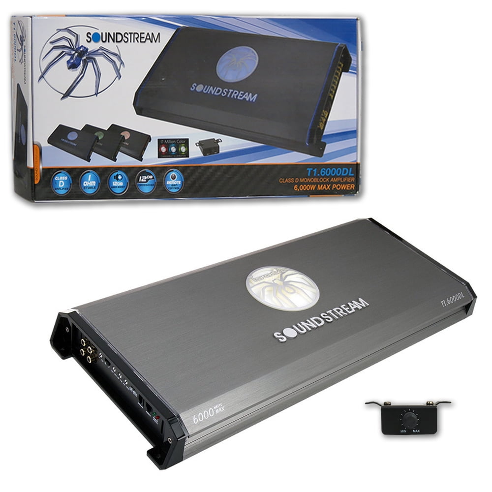 Soundstream T16000DL Monoblock Class D Car Amplifier 6000W Max
