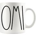 thumbnail image 1 of Omi Coffee Mug | Omi Rae Dunn Inspired | Rae Dunn Style | Birthday - Merry Christmas - Mother Day | Family Coffee Mug Birthday Present For The Best Omi Ever Coffee Cup 11oz,White, 1 of 5