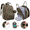 Army Green, variant on BabbleRoo Diaper Bag Backpack, Waterproof Original Backpack with Premium Changing Pad Set –Dark Gray