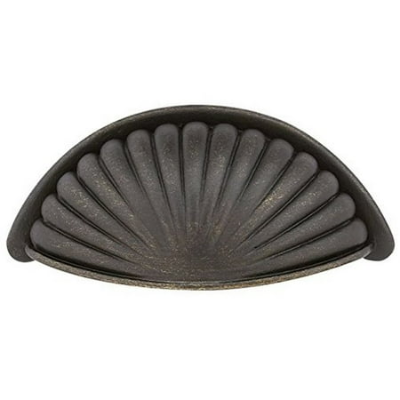 - Emtek 86232MB EMT Fluted Bin Pull