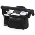 thumbnail image 1 of Organizador universal para cochecito con portavasos aislado - Bolsa de teléfono desmontable y correa para el hombro, se adapta a cochecitos como Uppababy, paraguas y cochecito para mascotas oso de fresa Hogar, 1 of 6