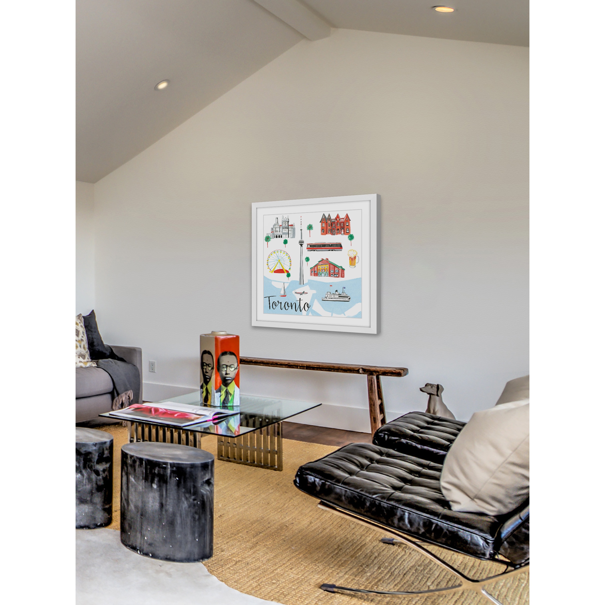 Marmont Hill "Toronto" by Molly Rosner Framed Painting Print