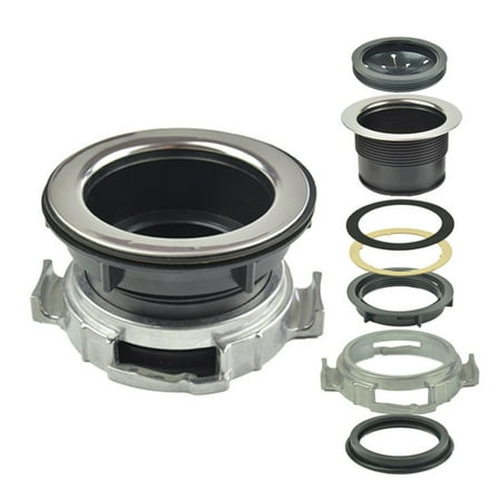 HONITANO 1 Set Garbage Disposal Flange Kit in Black for Kitchen Use Easy to Replace