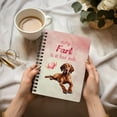 thumbnail image 3 of Every Fart is Love Note Vizsla Guilty Face Happy Valentine's Spiral Bound Journal Vizslas Dog Lover Gifts Idea 5x7in Spiral Notebook - 01016, 3 of 5