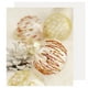 thumbnail image 4 of Advancent Adornos navideños vibrantes Bolas Decoraciones festivas Adornos de bolas navideñas brillantes Kits de decoración para fiestas Rojo Verde Blanco, 4 of 6