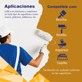 thumbnail image 4 of PINTEX 2 Pack Pintura para Pared Vinil-Acrílica | Fácil Aplicación, Alta Cobertura y Resistente a la Lluvia | Pintura Acrilica para Interiores Exteriores Mate | 3.8 L c/u | Color Aproximado al Real, 4 of 8
