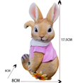 thumbnail image 5 of LLC Mini Bunny Garden Statue Decorative Plant Pot Hugger (2 Pack), 5 of 5