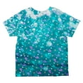 thumbnail image 2 of Mermaids Pearls and Starfish Pattern All Over Toddler T Shirt Multi 2T, 2 of 2