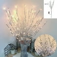 thumbnail image 1 of Lovebay 3Pcs Led Branch Light Battery Operated Lighted Branch Willow Tree Artificial Twig 30 Inch 60 LED for Home Romantic Decoration Warm White (3PCS 15 Branches), 1 of 11
