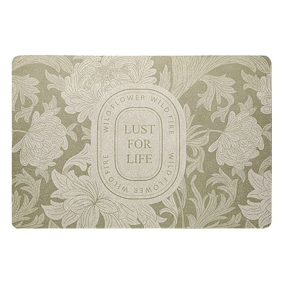 Vikakiooze 2022 Clearance,Home Washroom Bathroom Water Absorbent Quick-Drying Mat Door Bathroom Non-Slip Floor Mats