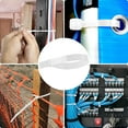 thumbnail image 6 of Bolt Dropper 12" White Zip Cable Ties (100 Pack) | 40lbs Tensile Strength | Heavy Duty Self-Locking Nylon Wire Ties | Indoor and Outdoor Use, 6 of 6