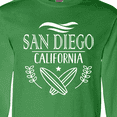 thumbnail image 4 of Inktastic San Diego California Cute Surfing Long Sleeve T-Shirt, 4 of 5