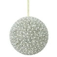 thumbnail image 1 of Champagne Acrylic Beaded Ball Ornament, 8 in., 1 of 1