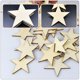 thumbnail image 5 of 100 piezas de rodajas de madera creativas para manualidades, con forma de estrella de cinco puntas., 5 of 7