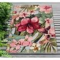 thumbnail image 2 of Liora Manne Marina Indoor Outdoor Area Rug, Tropical Floral, 3' 3" x 4' 11", 2 of 9