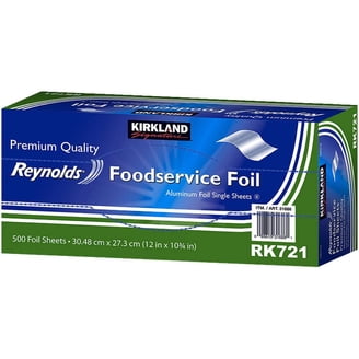 Kirkland Signature Foodservice Foil Sheet, 500-count - Walmart.com