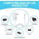 thumbnail image 5 of Adaptador de Corriente 15W para Echo Dot (3ª, 4ª, 5ª Gen) y Pop, Altavoz Inteligente TV Cube - Cable Enchufe Pared Blanco 2 Metros, 5 of 6
