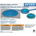thumbnail image 5 of Intex 28013 Solar Pool Cover for 15FT Round Swimming Pools, 5 of 5