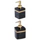 thumbnail image 1 of 2x Dispensadores de Jabón Reutilizables para Cocina BLESIY Dispensador de loción de jabón, 1 of 7