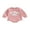 Pink, variant on Bagilaanoe Newborn Baby Girl Oversized Romper Sweatshirt Long Sleeve Bodysuits Letter Embroidery Pullover 3M 6M 12M 18M Infant Casual Tee Tops