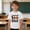 White, variant on Boys 100 Days of School Shirt Football Theme I Tackled 100th Day T-Shirt for Kids Soft Cotton White Age 3-10 Years,Size 5 T